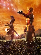 Lucian with Lenneth.