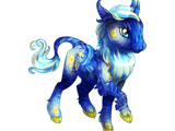 Starry Night Heraldic Unicorn