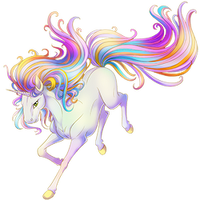 Prismatic Splash Unicorn