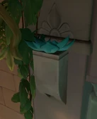 A green radianite lotus flower