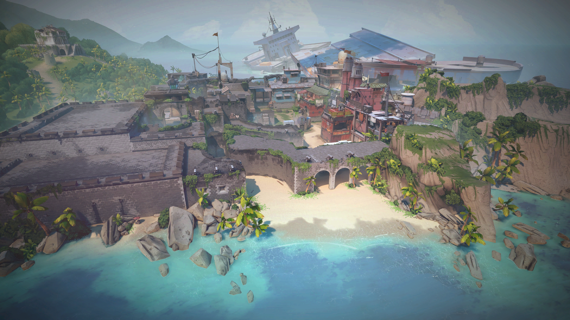 Breeze, VALORANT's new map, is a Caribbean paradise that features