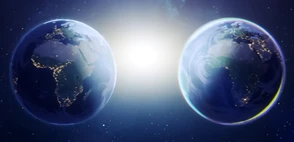 Alpha and Omega Earth. Superficially indistinguishable.