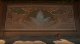 Elephant Mural in B Pillars