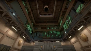 The radianite crates stored above B Site