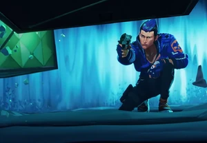 Yoru trying to corner Jett, Sheriff in left hand