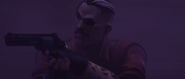 Victim being nearsighted