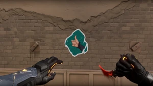 All Good Spray applied on a surface in .