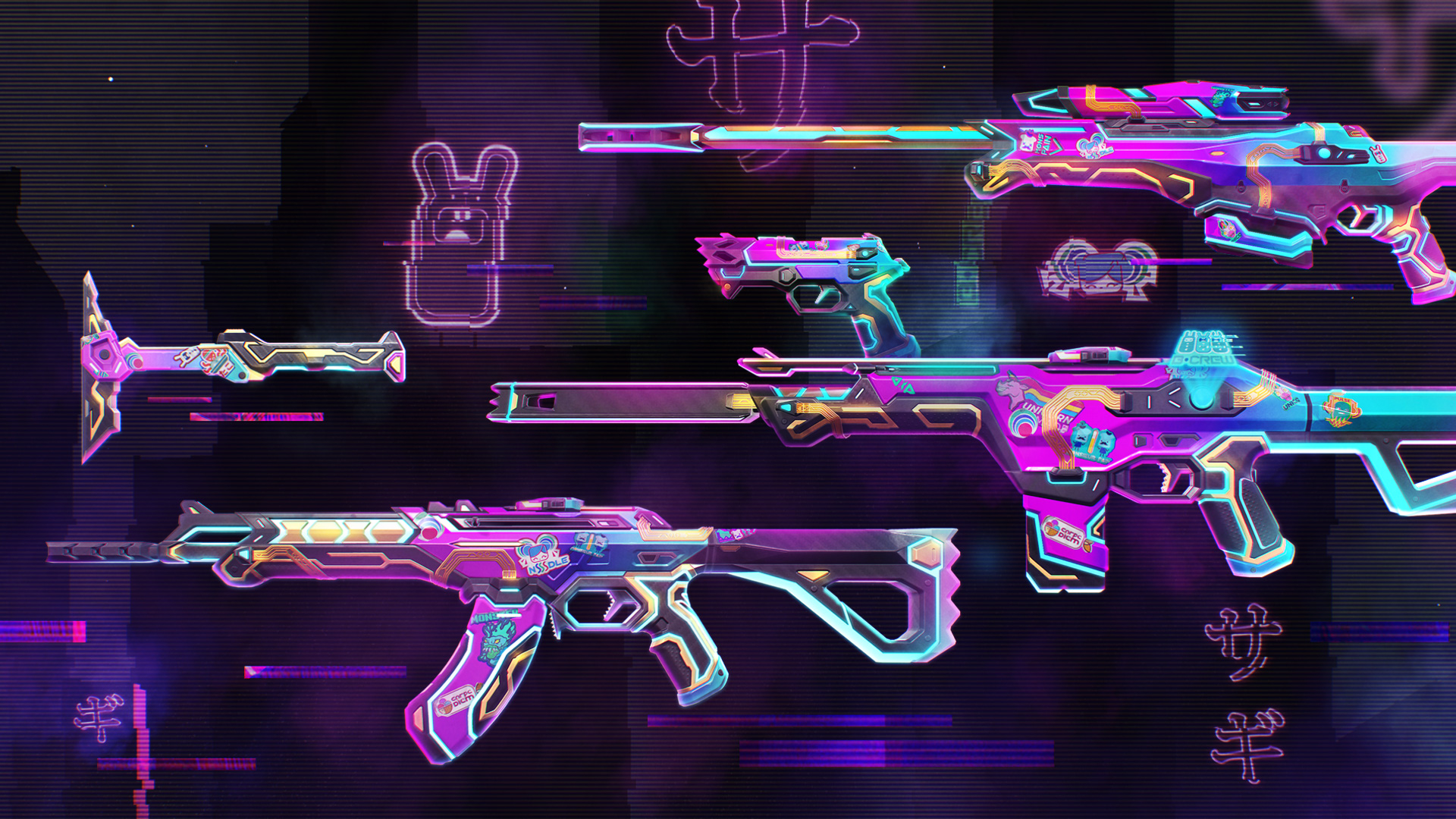 VALORANT revela nova linha de skins Glitchpop - Fraglíder