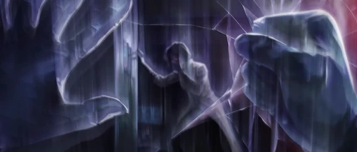 Ghost ended up within a test chamber as Dr. Callas sealed him in