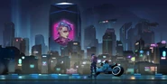 Undercity art with added foreground