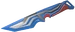 Striker Knife Blue-White-Red