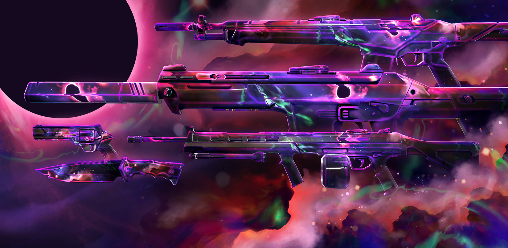 Valorant Nebula Knife skin