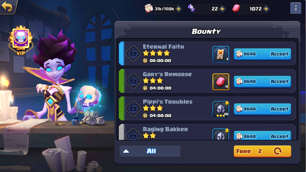 Bounty Offers | Valor Legends: Eternity Wiki | Fandom