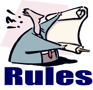 rules and regulations clipart