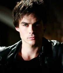 Damon dando seu "olhar".