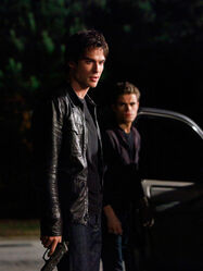 Damon e Stefan.