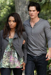 Damon and Bonnie