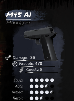 M45 A1, Vampire Hunters 3 Wiki