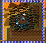 A box of Diamonds surrounding the player.
