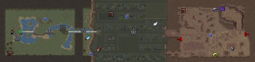 Neo Galuga Full Item Map