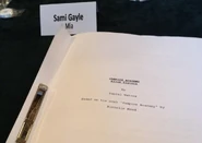 Sami Gayle's script
