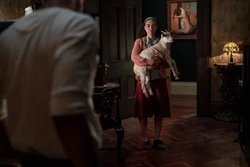 Claudia helping Louis
