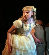 Allison Fischer as Claudia in Lestat, the musical