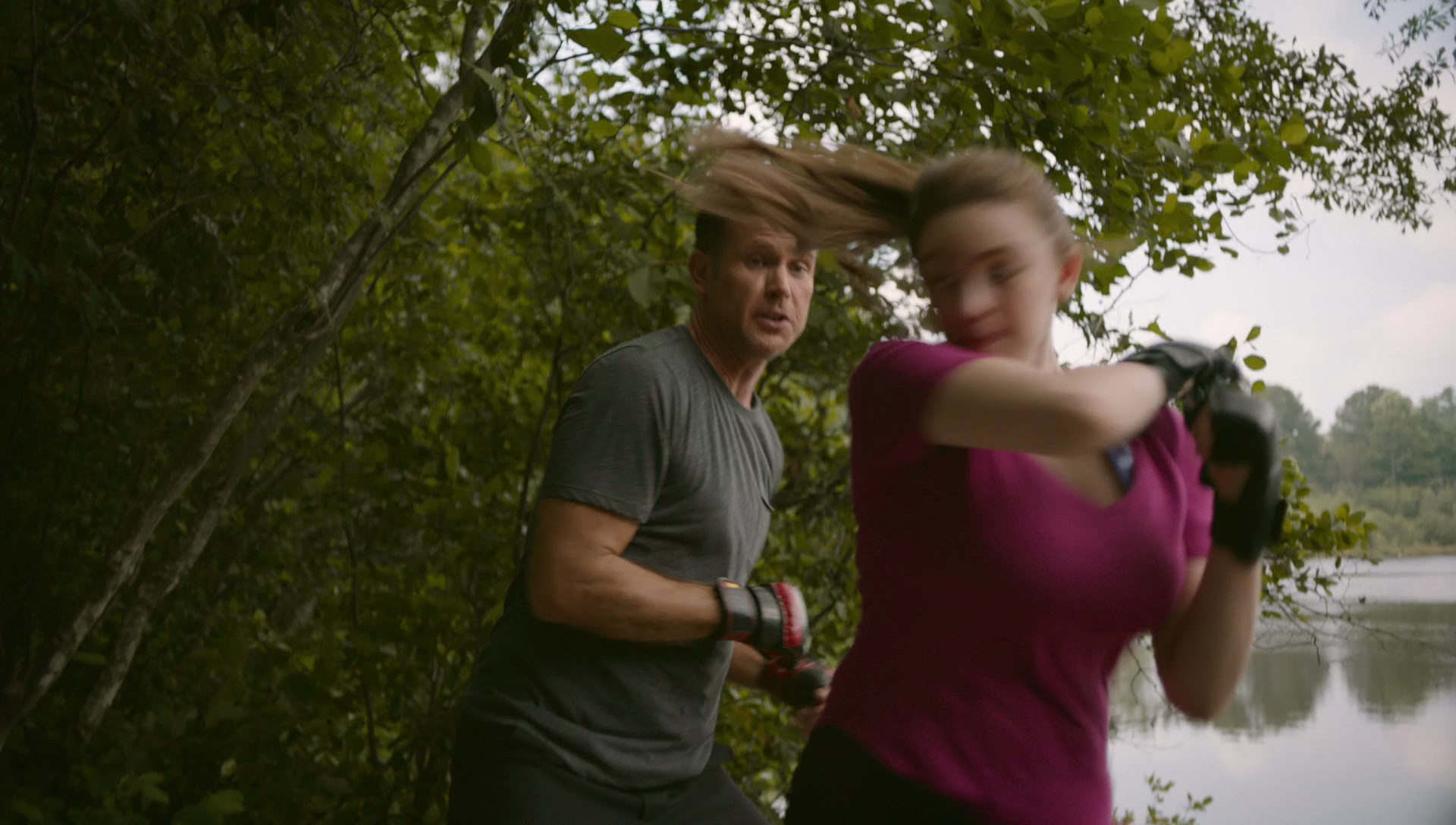 Legacies 1×06 I'm happy in your arms Alaric says goodbye to Jo 