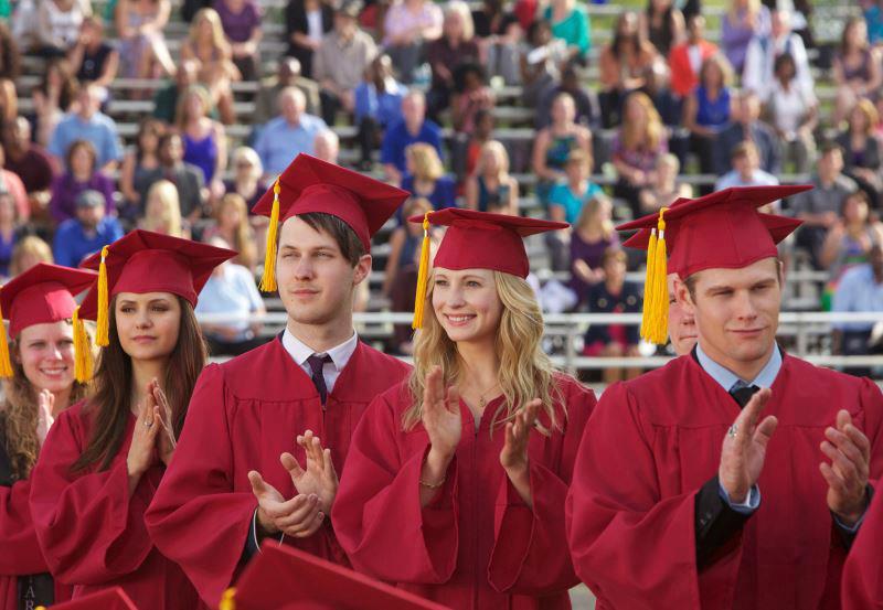 klaus and caroline graduation