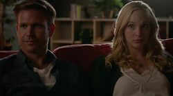 TVD 7x09 Cold As Ice - Caroline and Alaric