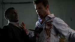 Finn helps capture Elijah