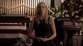 Caroline performing "Go In Peace"