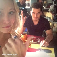 Candice Accola Michael Malarkey