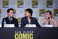 2016-07-23 SDCC Panel Paul Wesley Ian Somerhalder Julie Plec