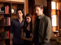 2x03 Bad Moon Rising-Damon-Elena-Alaric