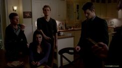 Elijah, Stefan, Elena, and Matt conspire against Alaric
