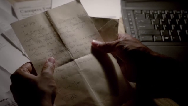 The Vampire Diaries: 7x15 - Alaric reads Damon's letter, Caroline