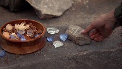 the rune on Mikael's tombstone