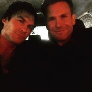 Ian Somerhalder, Matthew Davis November 18, 2015