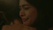 Penelope and Josie embrace before she leaves the school.