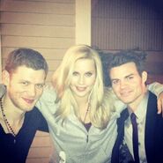 Joseph, Claire and Daniel in the set [2]