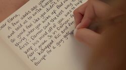The Vampire Diaries: 7x15 - Alaric reads Damon's letter, Caroline