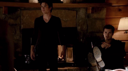 Damon and Enzo in 5x20