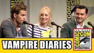 The Vampire Diaries Comic Con Panel - Ian Somerhalder, Kat Graham, Paul Wesley, Candice Accola