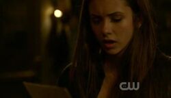 Elena finds katherine's photo