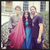 Jesse Warn, Paul and Janina BTS