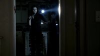 Same view – Elena and Matt went through the ??? room looking for traces of blood