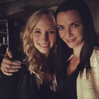 Annie Wersching, Candice Accola August 5, 2015