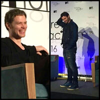 Joseph Morgan, Daniel Gillies