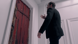 Elijah is unable to open his Red Door
